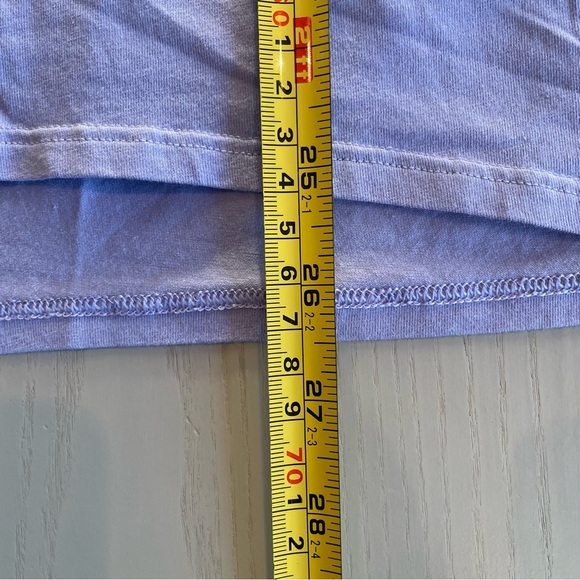 Lululemon Back in Action Organic Cotton Short-Sleeve Shirt Lilac Smoke 10 - Picture 4 of 6